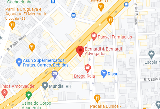 Av. Gen. Flores da Cunha, n. 1117, Sala 203, Cachoeirinha/RS, CEP: 94910-001